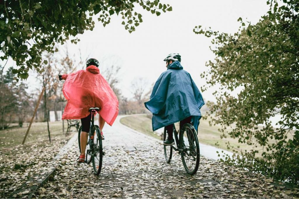 Windbreaker zum Schutz vor dem Regen