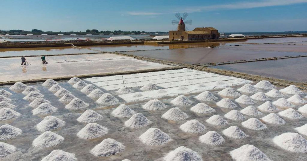 salt pans by bike