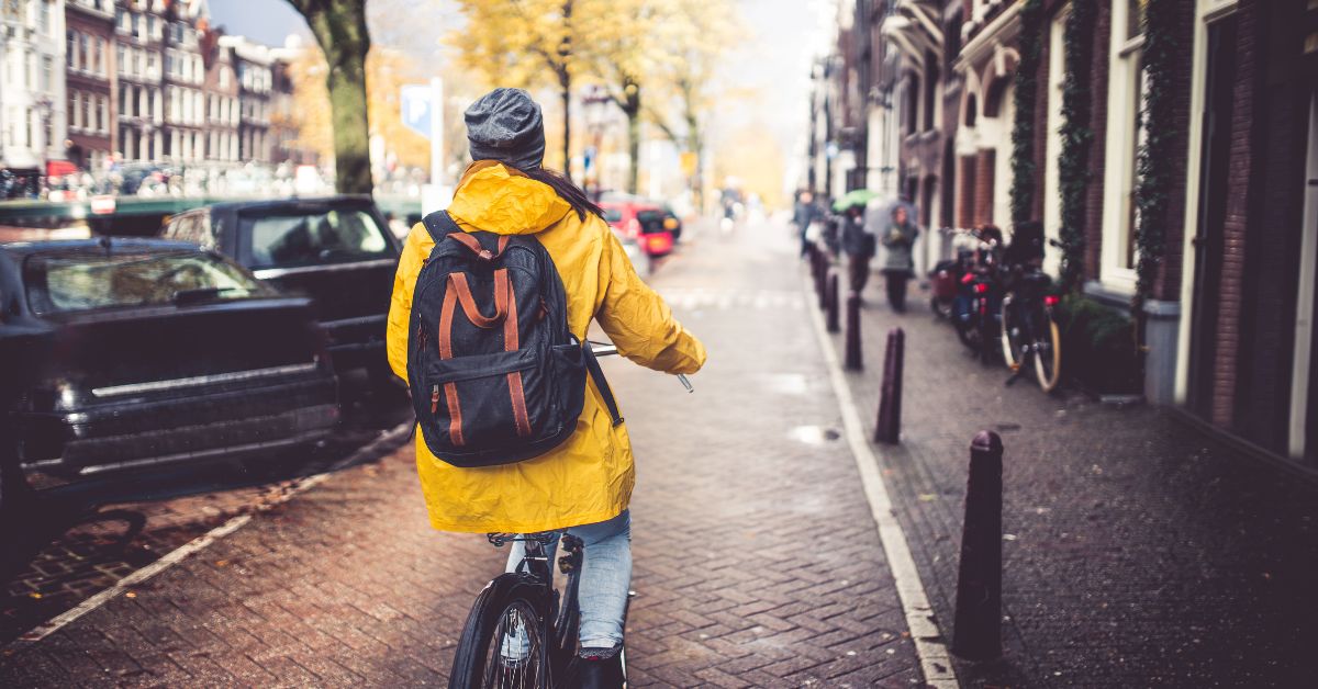 urban cycling backpack
